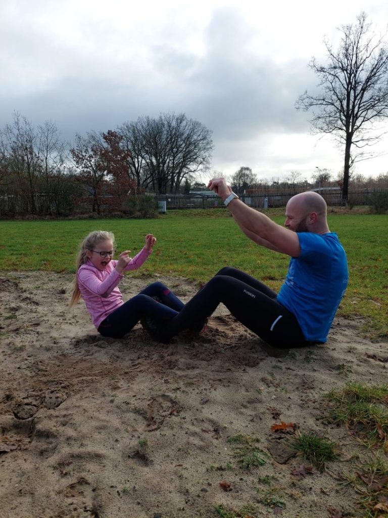 Ouder en kind Reestdal Outdoor, samen sporten met je kind