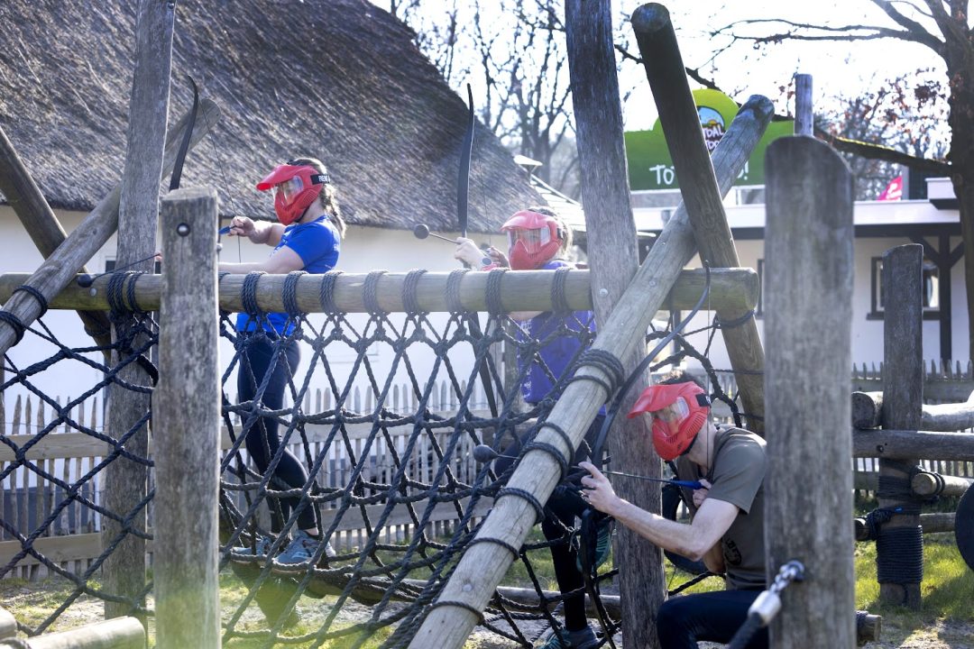 Archery Tag in de natuur